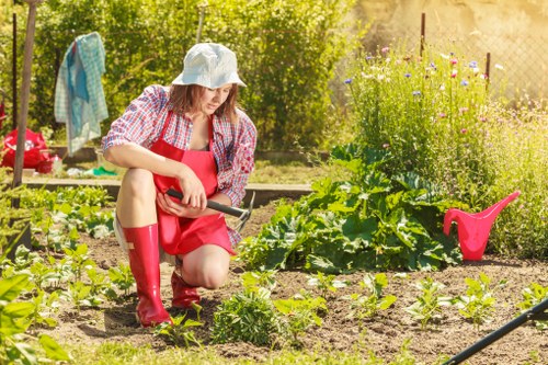 Secure payment area for Landscapers Woolwich with payment method protection